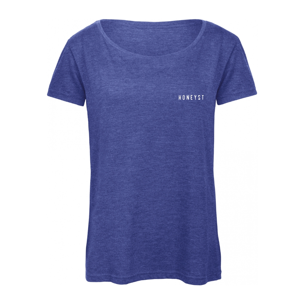 T-shirt Odile femme bleu face
