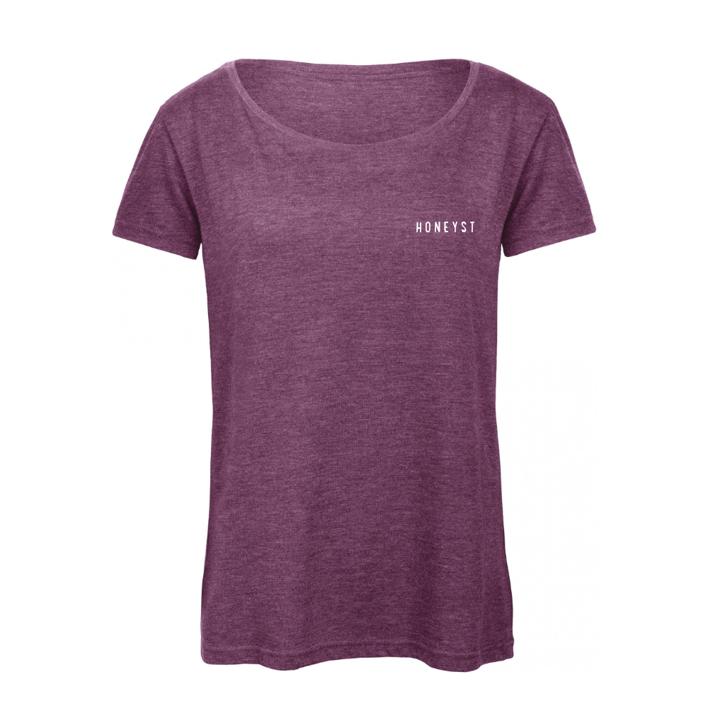 T-shirt Odile femme violet face